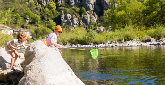 Au bord de l'Ardèche